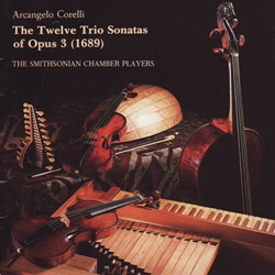 Album cover for The Twelve Trio Sonatas of Opus 3