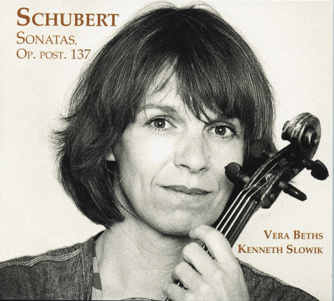 Franz Schubert: Sonatas for Violin and Piano, Op. Post. 137 cover