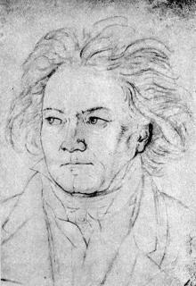 Beethoven 1818 by August Klöber